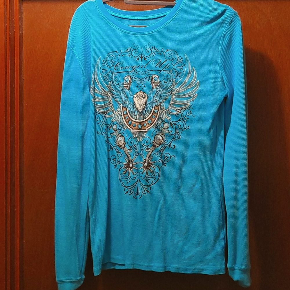 Long sleeve cowgirl up